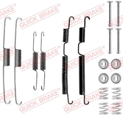 QUICK BRAKE Комплектующие, тормозная колодка 105-0813